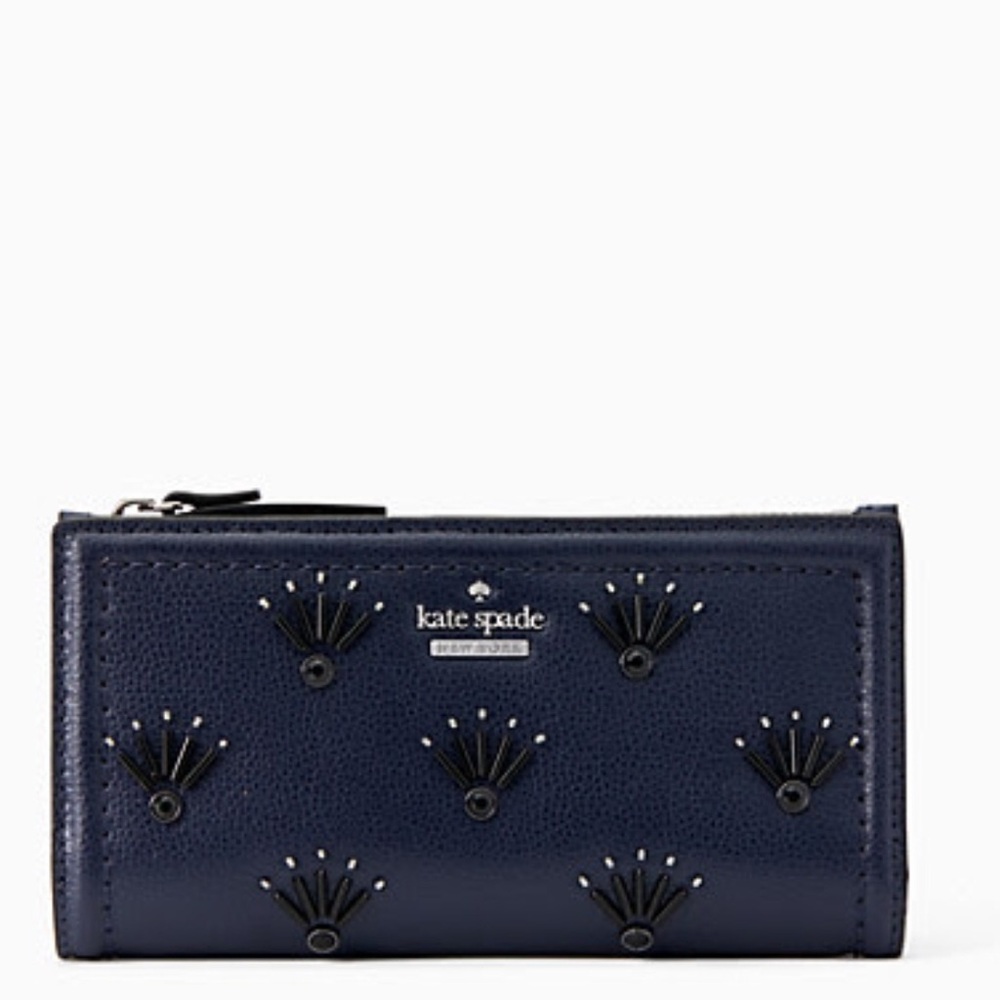 NWT Kate Spade Patterson Drive Blazerblue Wallet